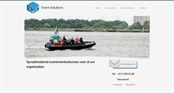 Desktop Screenshot of event-solutions.be