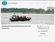 Tablet Screenshot of event-solutions.be